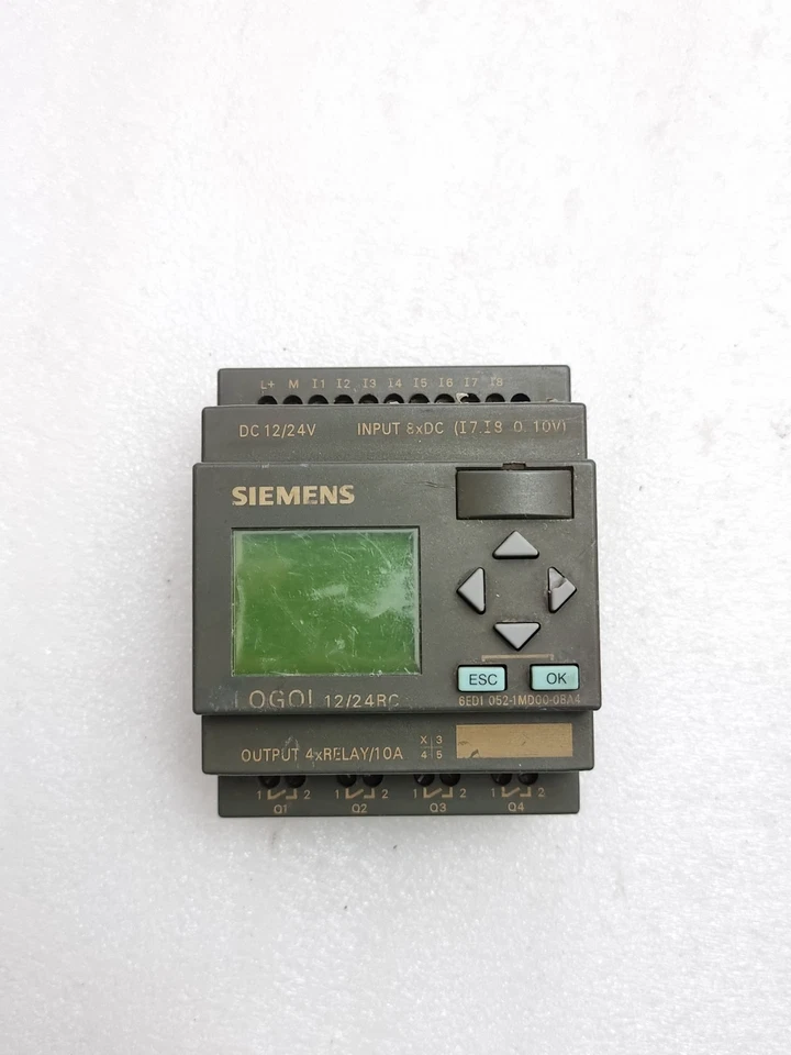Used SIEMENS PLC MODULAR 6ED1052-1MD00-0BA4 6ED10521MD000BA4 Made In Germany